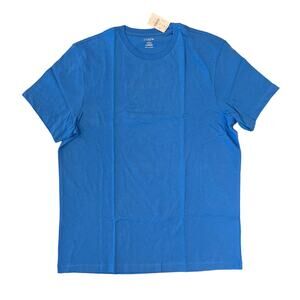 NWT J. Crew Men's Sail Blue Washed Jersey Tee - SIZE M